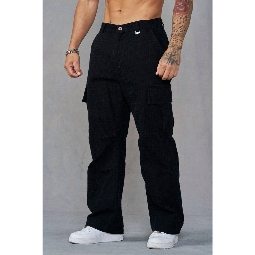YoungLA 6042 Arsenal Cargo Pants - Men's Size Medium - Black - Like New